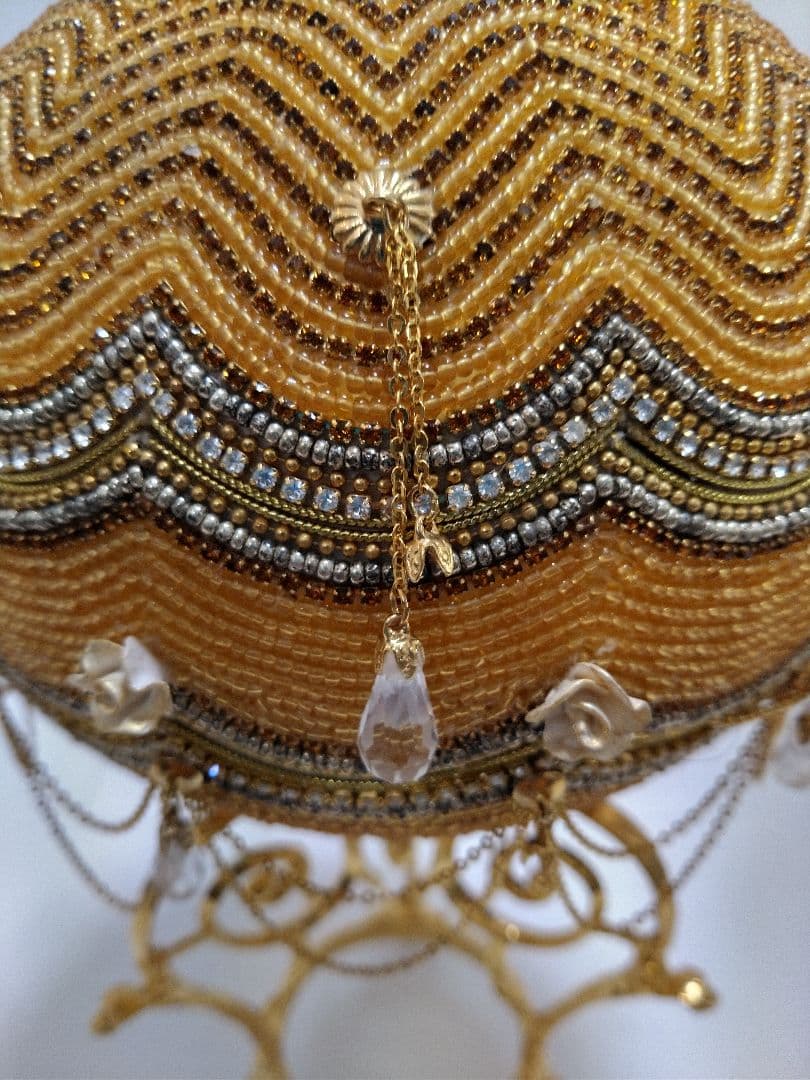 y エッグアート　小物入れ