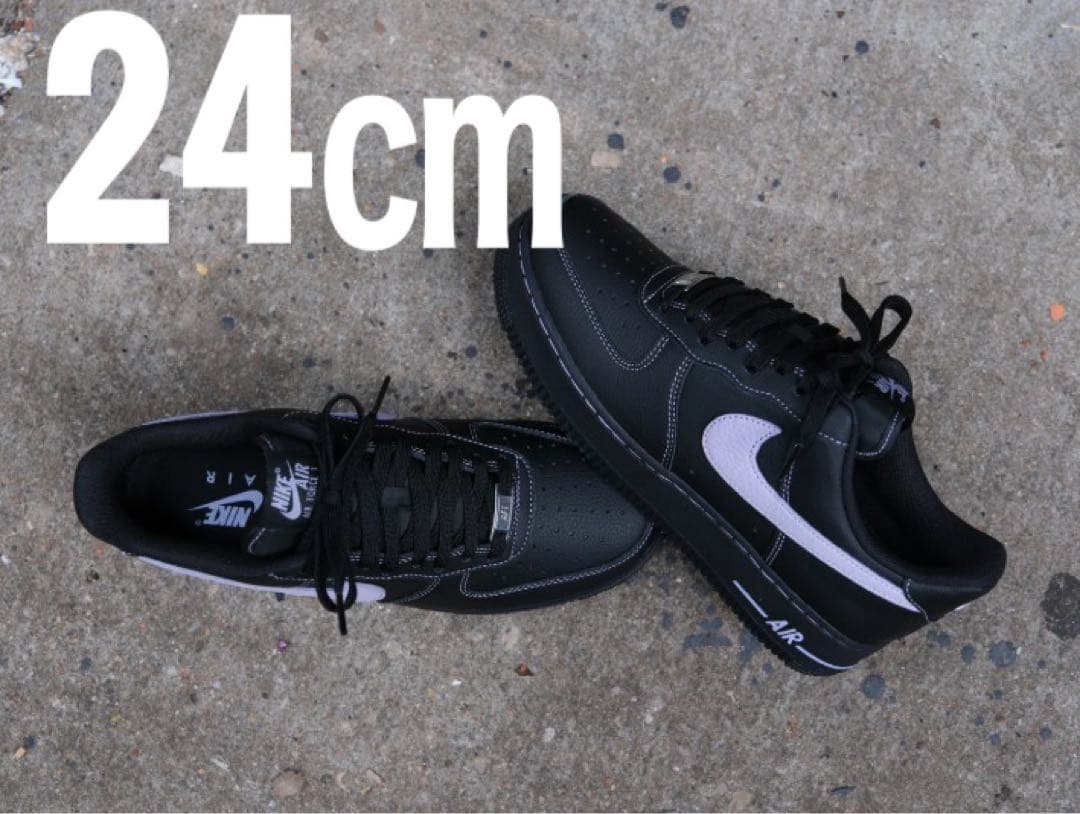 未使用 24㎝ Nike Air Force1 Hydrangeas ライラック