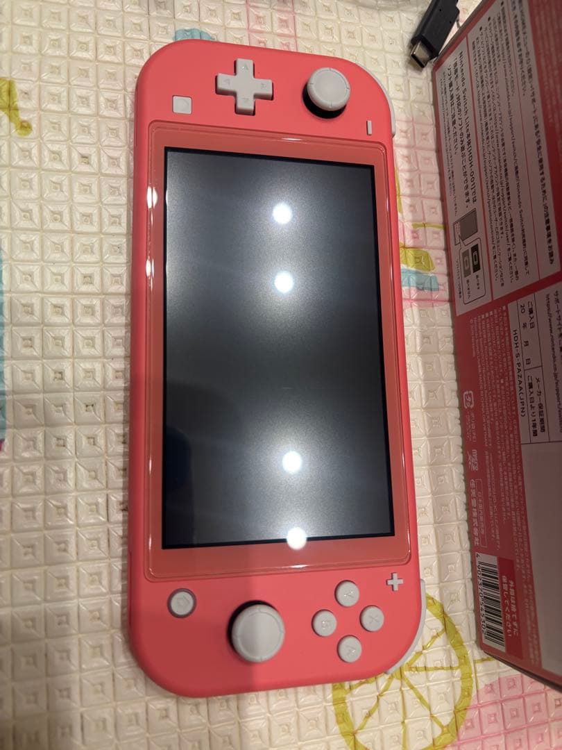 美品Nintendo Switch Lite ピンク　箱あり初期化済み値下げ不可