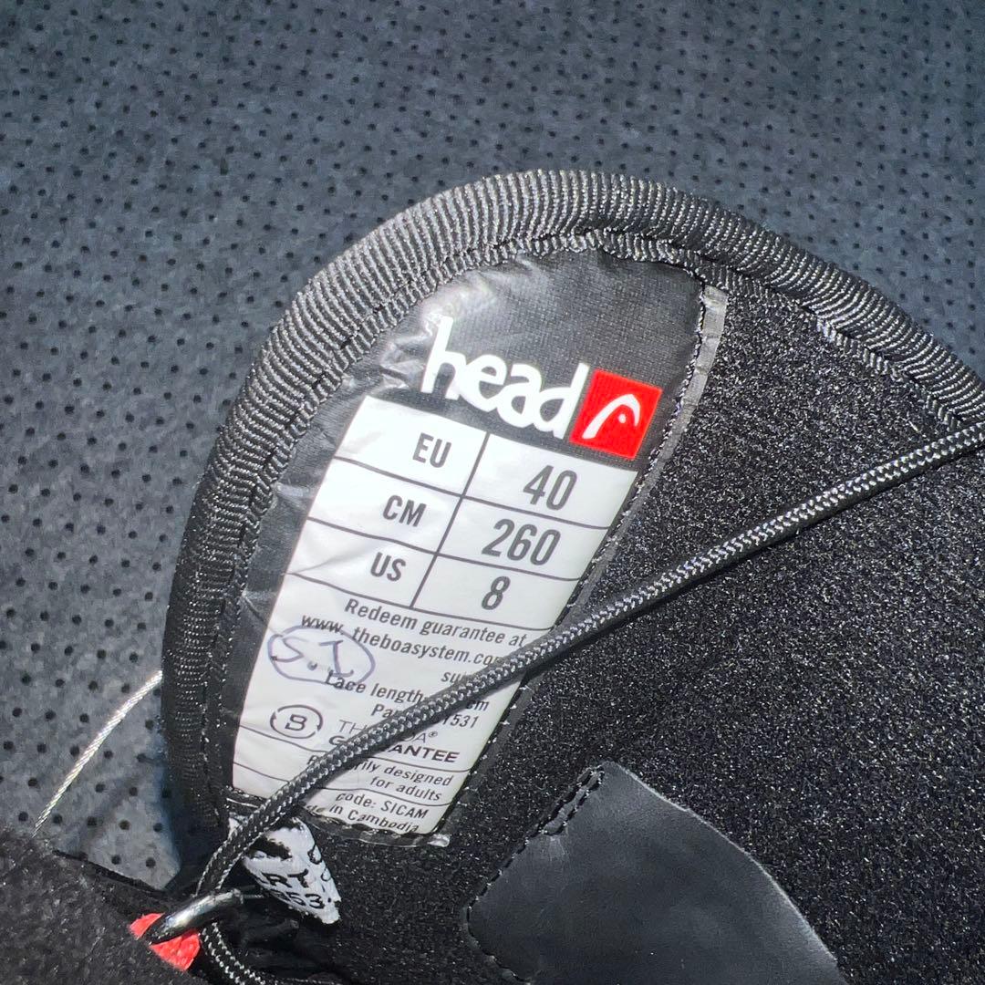 5回使用 メンズ人気サイズ26cm HEAD STRIKE BOA スノボブーツ