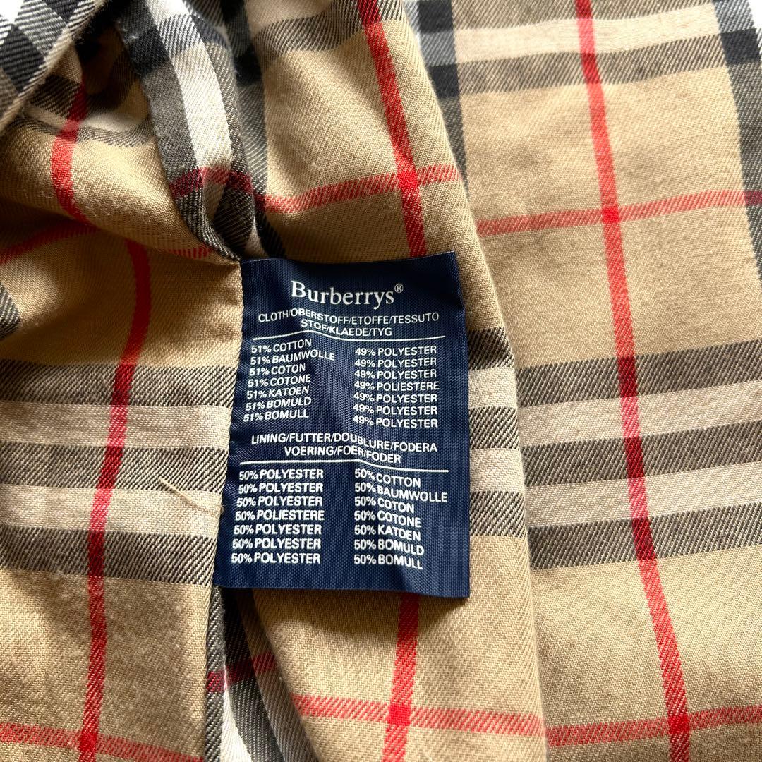 【希少2XL相当　美品】バーバリー　トレンチコート　マキシ丈　ベルト　ベージュ