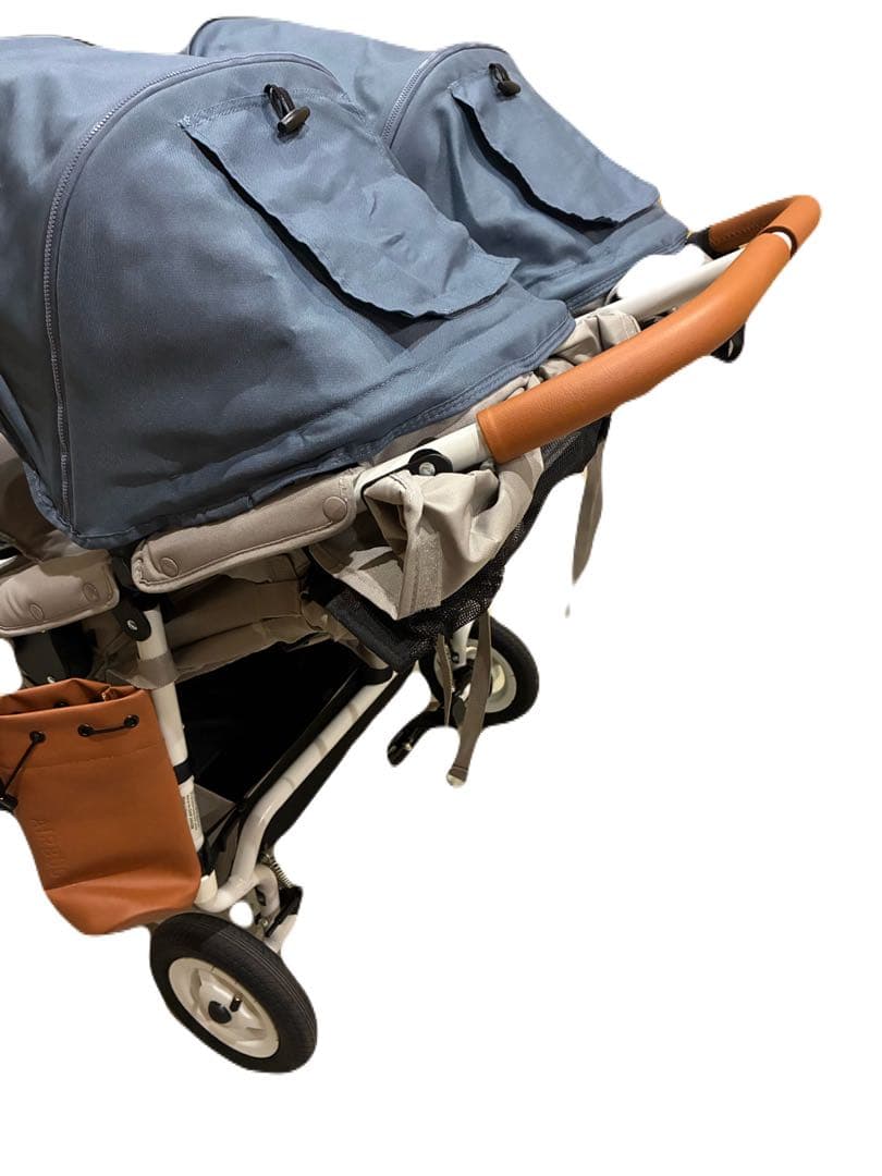 【美品】最新モデルAIRBUGGY ココダブル フロムバースEX リバーブルー