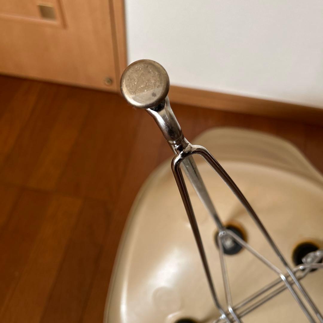 イームズ　MODERNICA サイドシェルチェア エッフェルベース　ベージュ