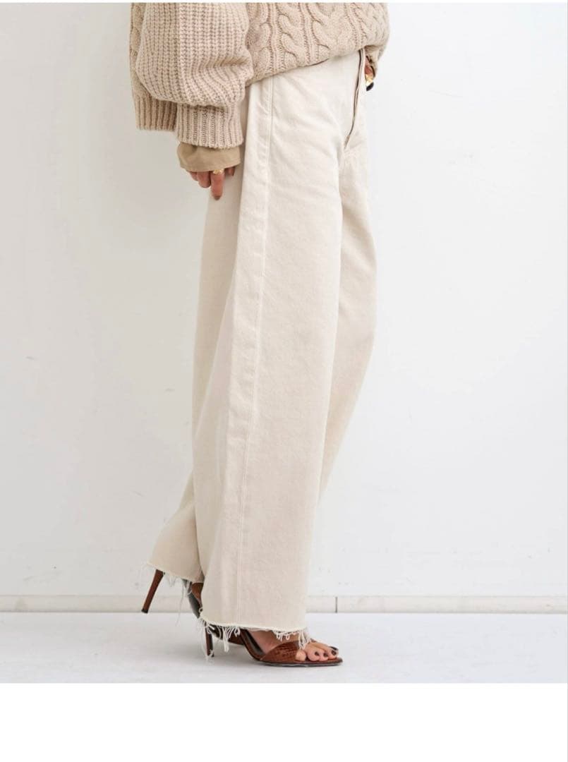 シチズンズ オブ ヒューマニティー　AYLA RAW HEM CROPPED28