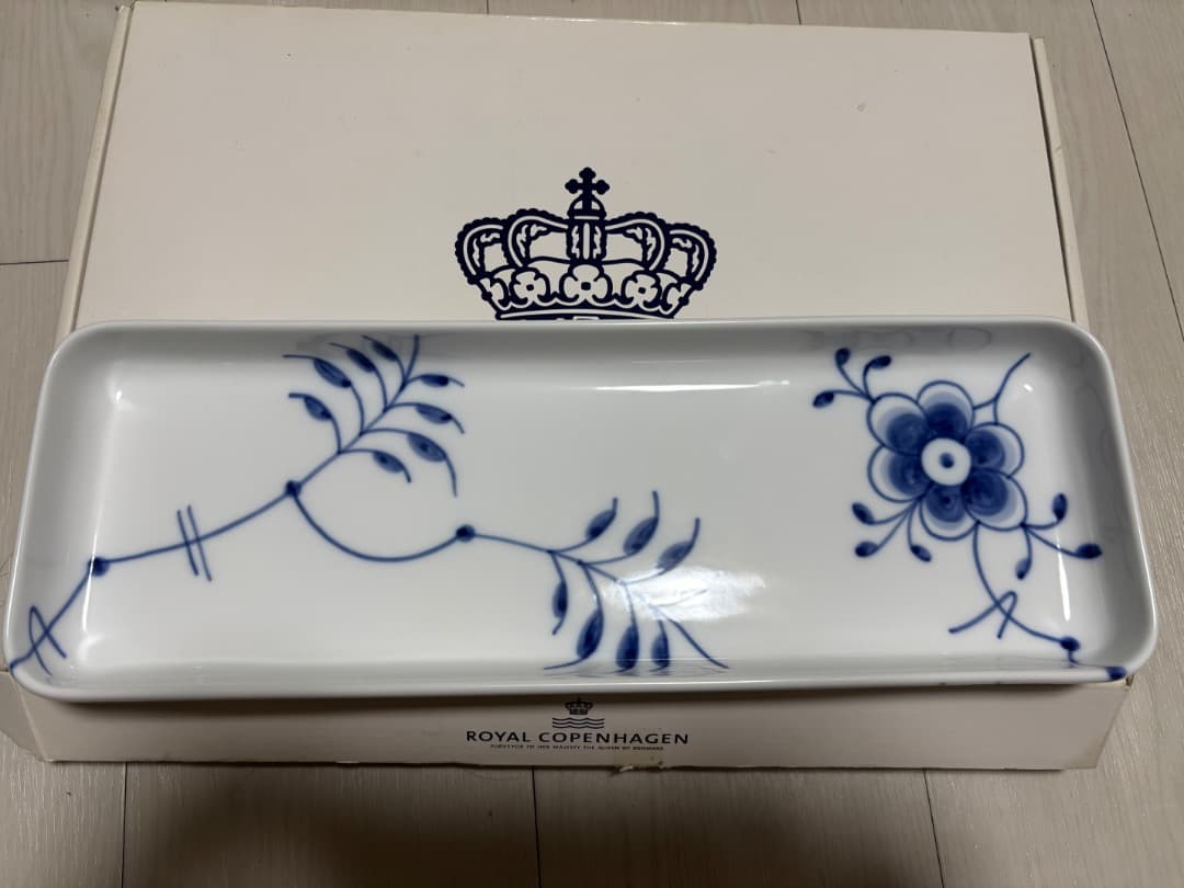 ロイヤルコペンハーゲン ブルーフルーテッド メガ ディッシュ 36cm