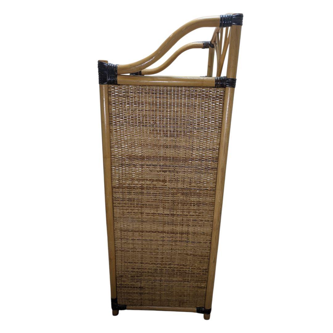 籐 ラタン 5段チェスト ヴィンテージ風