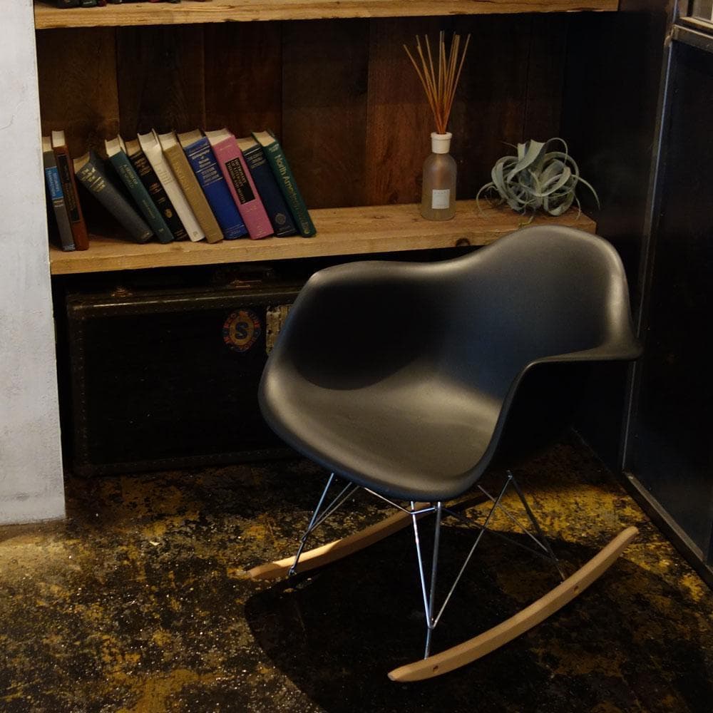 イームズ RAR シェルチェアー イス 椅子 Eames 家具 ブラック/NT
