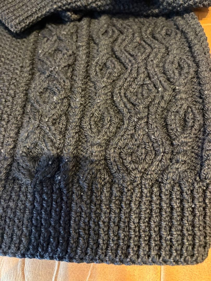 インバーアラン　INVERALLAN 3A カーディガン WOOL ネイビー