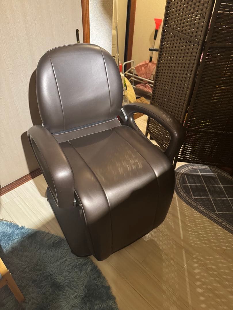 【中古】タキガワ 滝川（ダークブラウン）』シャンプーチェアーRS-001A