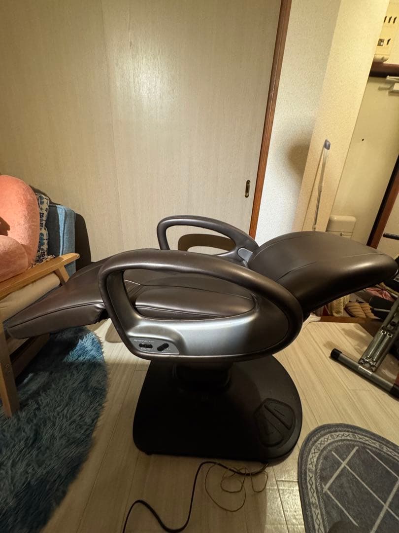 【中古】タキガワ 滝川（ダークブラウン）』シャンプーチェアーRS-001A