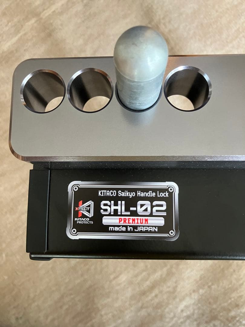 キタコハンドルロック　SHL-02プレミアム防犯レベル100