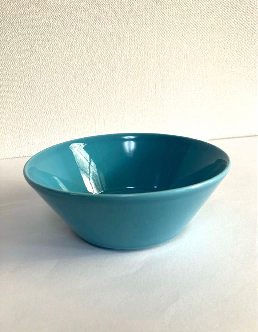 イッタラ / ティーマ ターコイズ ボウルとプレート17cm