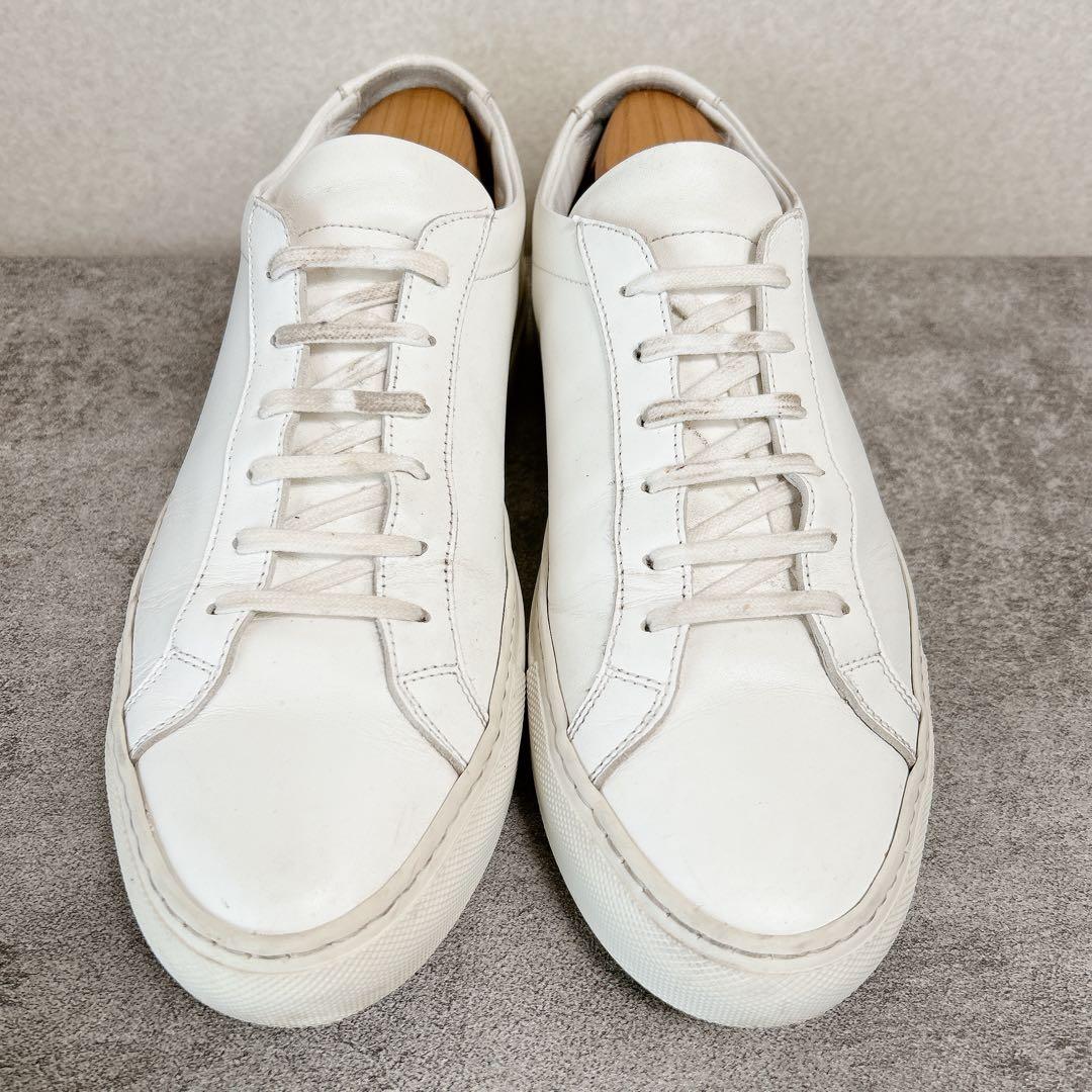 コモンプロジェクト アキレスロー 42 スニーカー 本革 イタリア製 1528