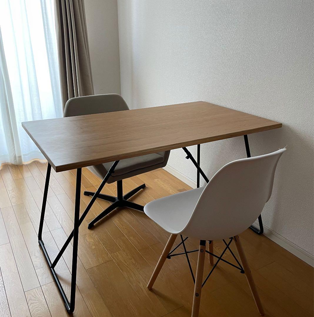 【無印良品】折りたたみテーブル　幅１２０ｃｍ