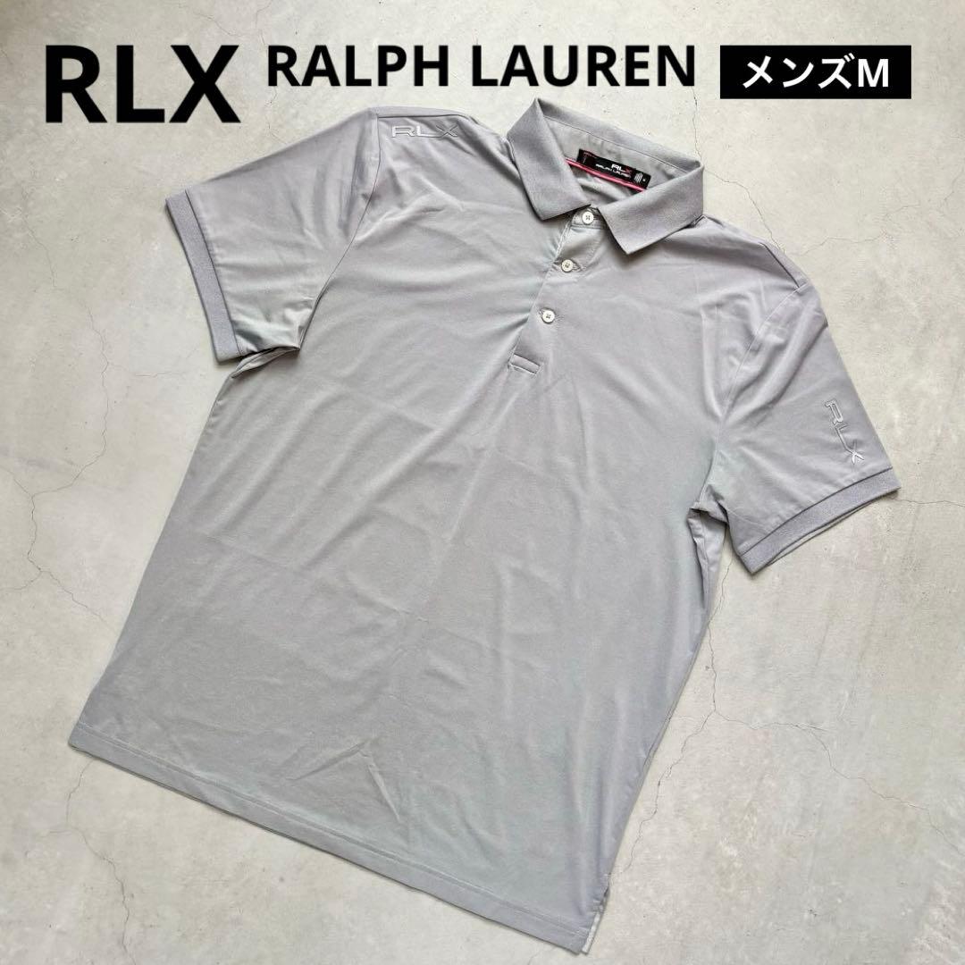 RLX アールエルエックス ラルフローレン 半袖ポロシャツ ロゴ M
