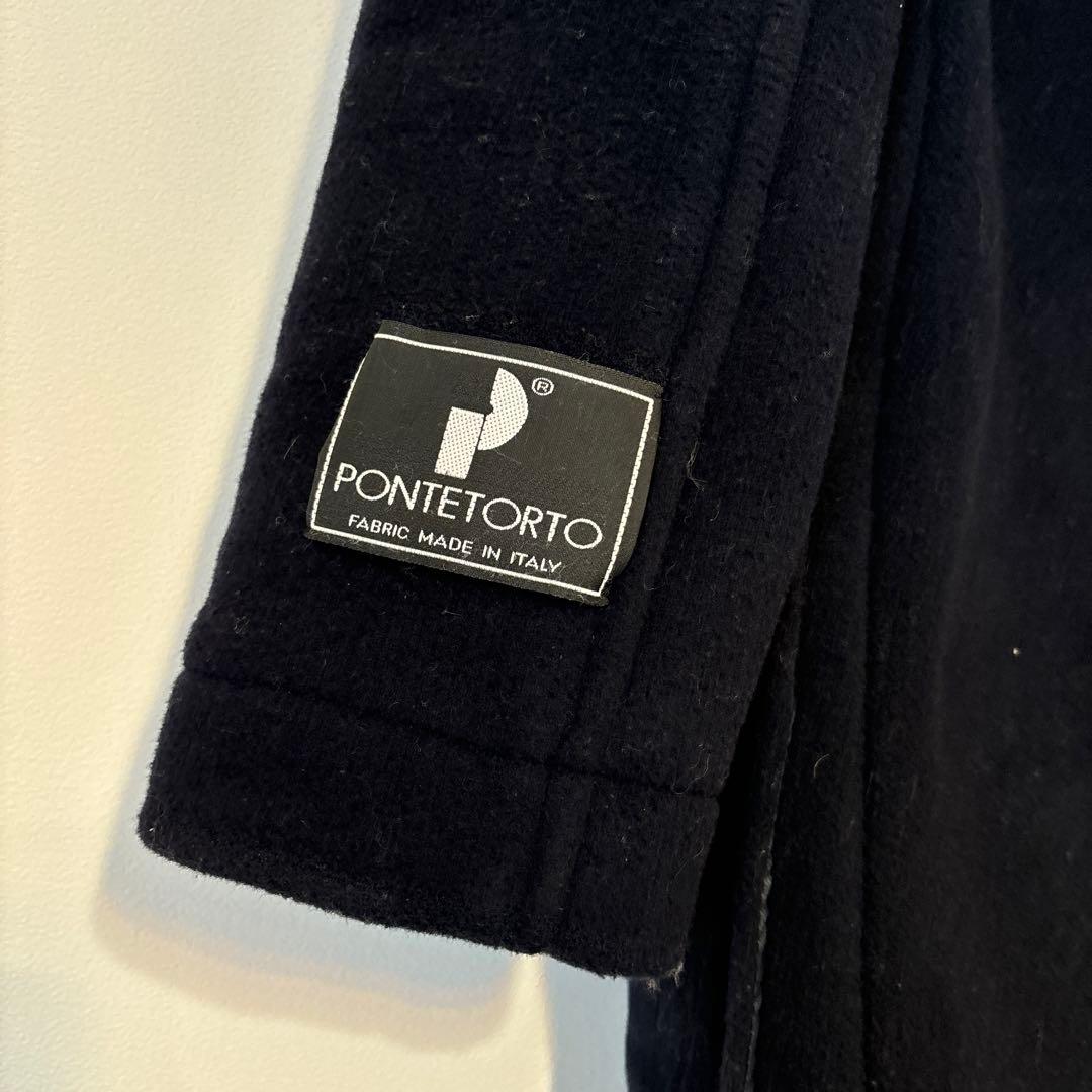 【7日まで】スナイデルネイビー ダッフルコート ファー付き