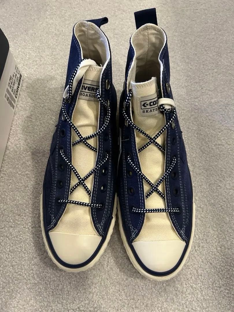 CONVERSE BOTT ネイビー ハイカットスニーカー