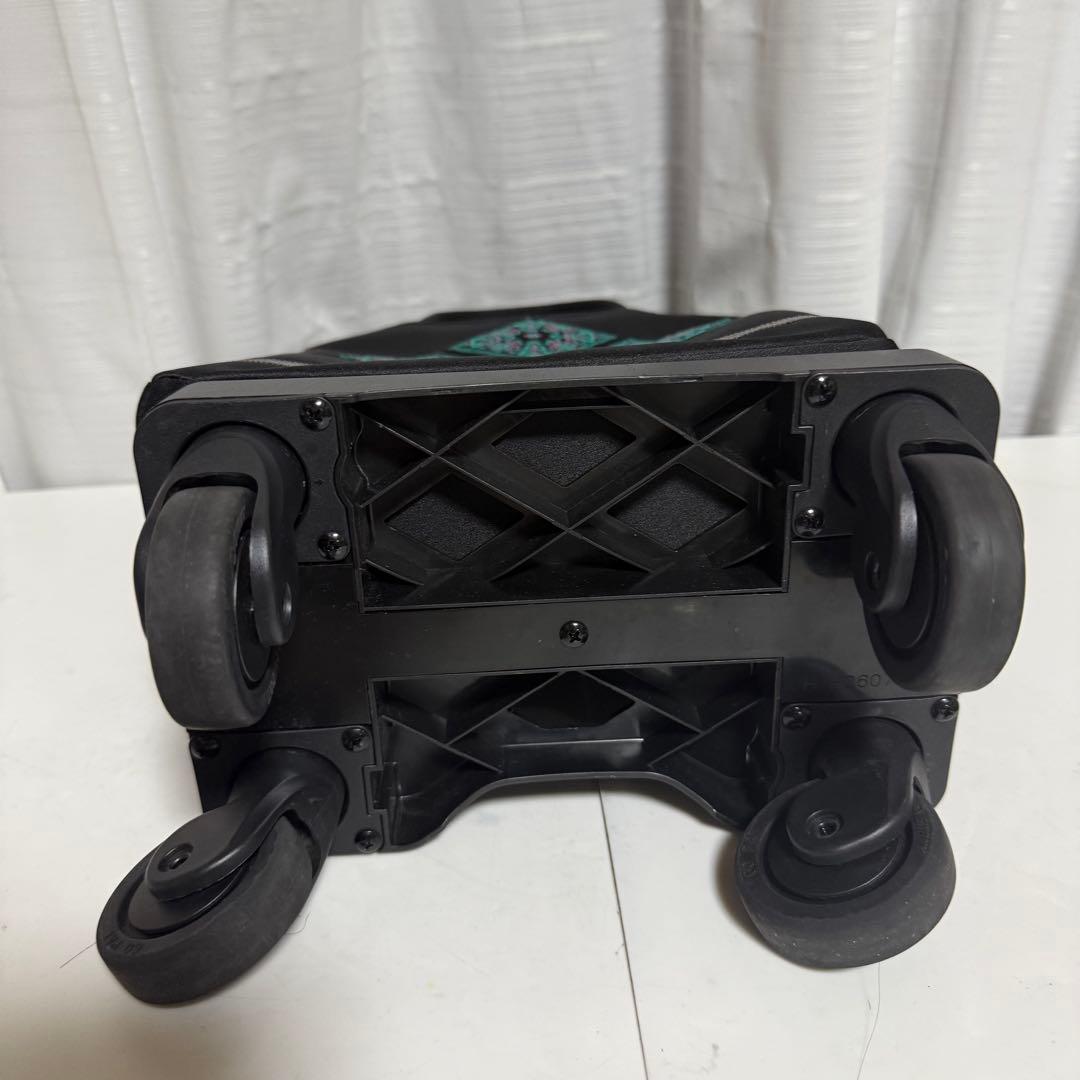 未使用級✨スワニー Michiko Kuge キャリーバッグ ブラック 刺繍