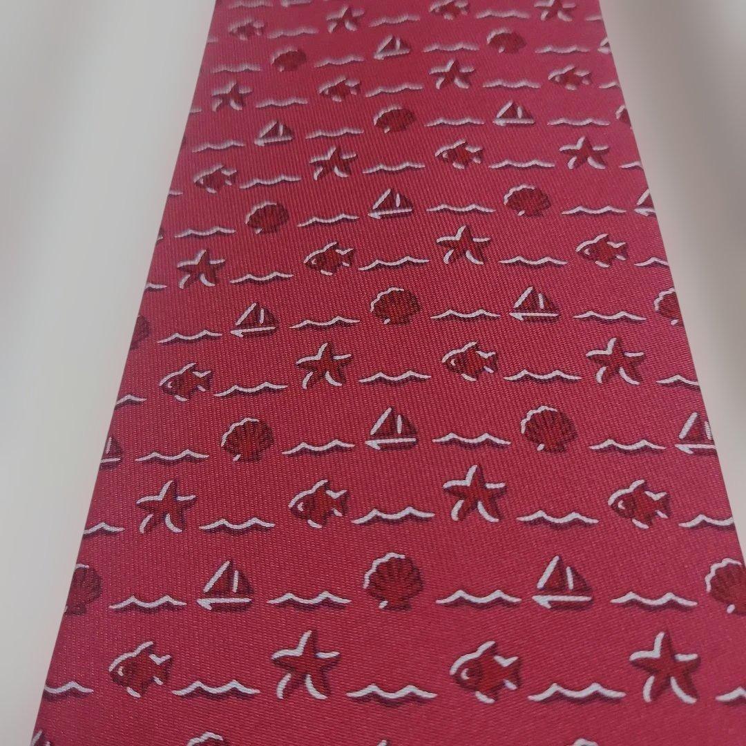 【美品】【未使用】HERMES　エルメス　ネクタイ