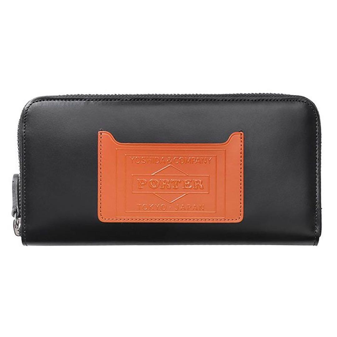 PORTER ポーター レザーロングウォレット(星柄)