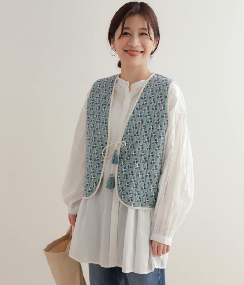 【新品未使用】アーバンリサーチドアーズ　洗えるキルティングベスト2024ss