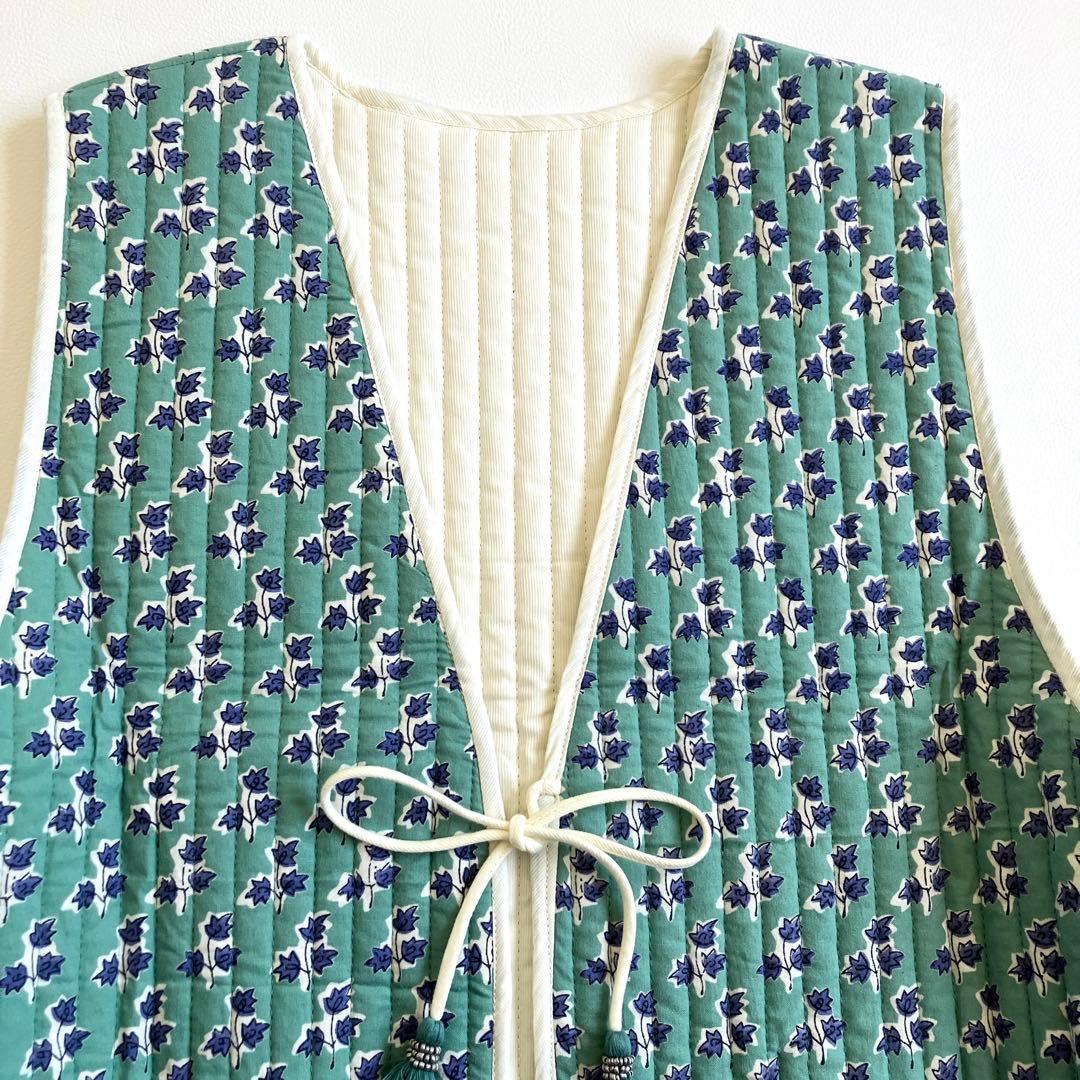 【新品未使用】アーバンリサーチドアーズ　洗えるキルティングベスト2024ss