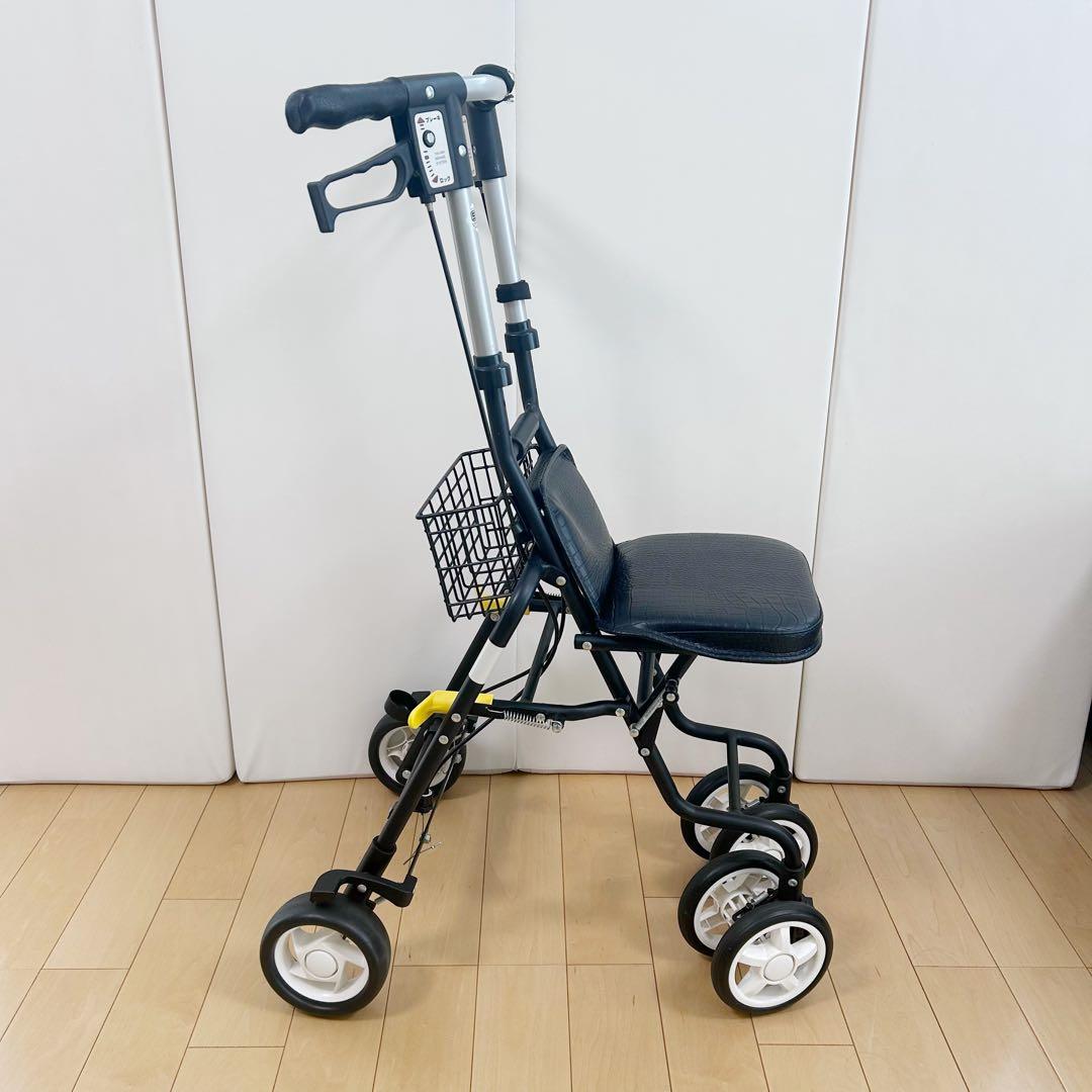 SHIMA 島製作所 シルバーカー テノール EVO クロコダイル BK