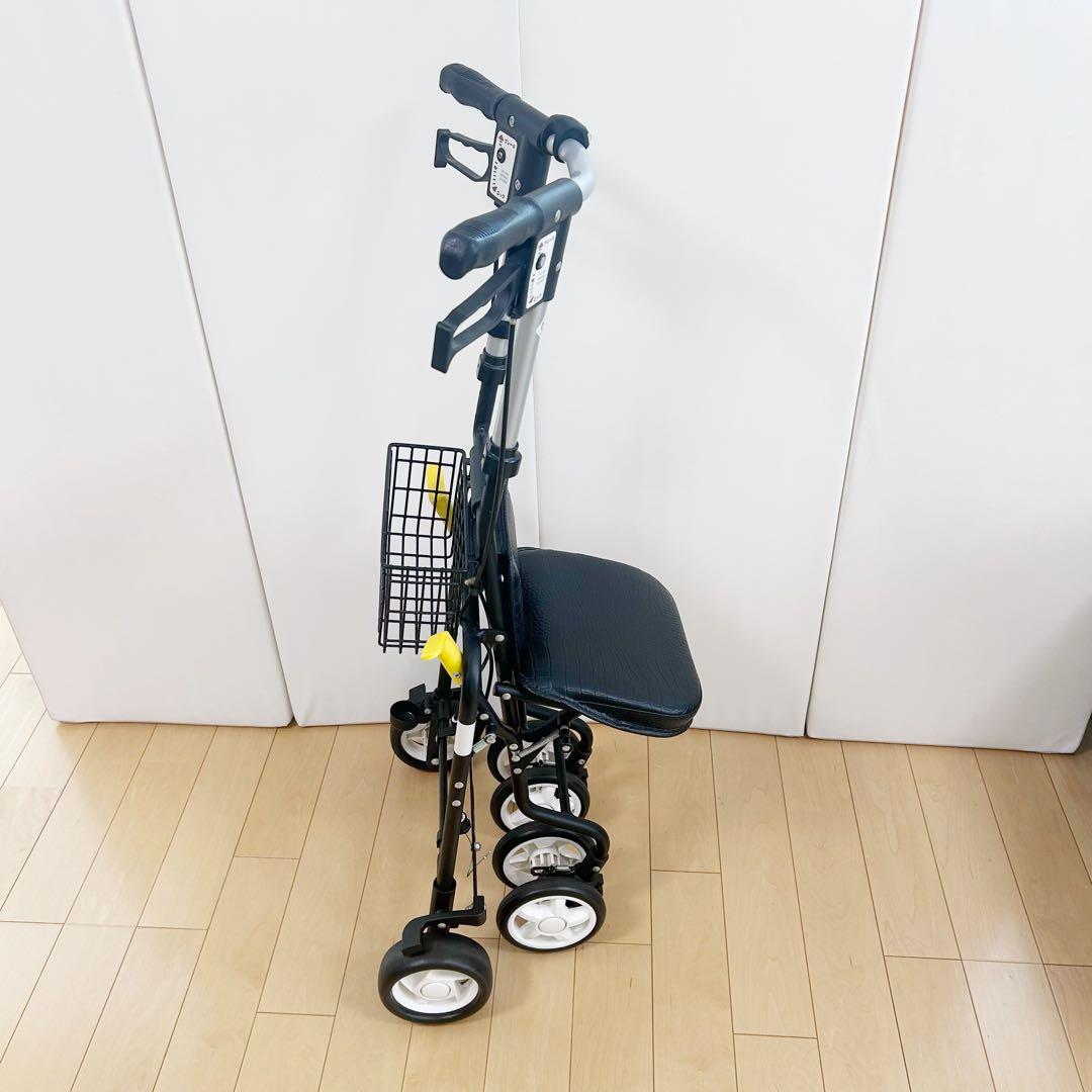 SHIMA 島製作所 シルバーカー テノール EVO クロコダイル BK