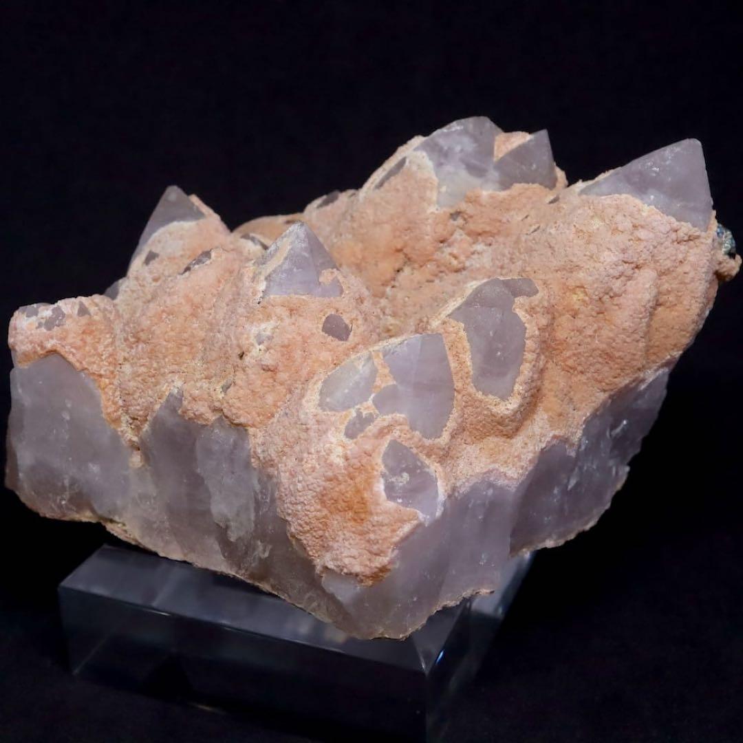 ロードクロサイト in クォーツ 菱マンガン鉱 308.3g RDCT046