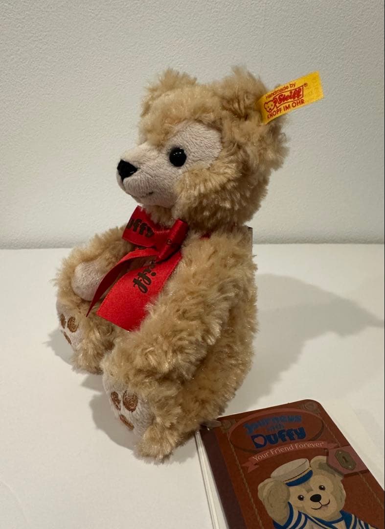未使用 シュタイフ ダッフィー＆シェリーメイ ぬいぐるみ 10周年記念