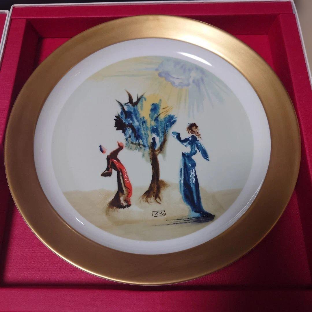 サルバドール・ダリ 「神曲」限定版 絵皿 4枚セット