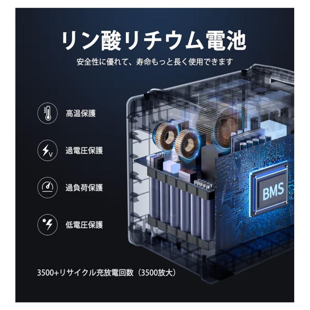 SolarPlay ポータブル電源 大容量 2500W 長寿命15年 新品未開封