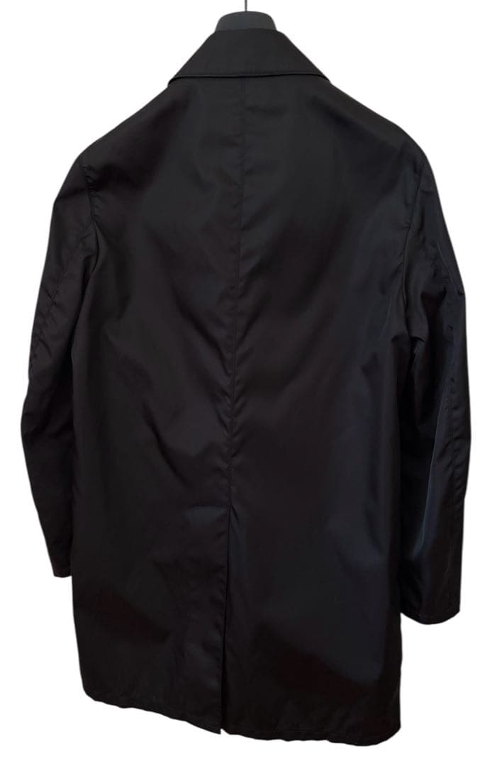PRADA（プラダ）Re-Nylon ロングコートサイズ44／トライアングルロゴ