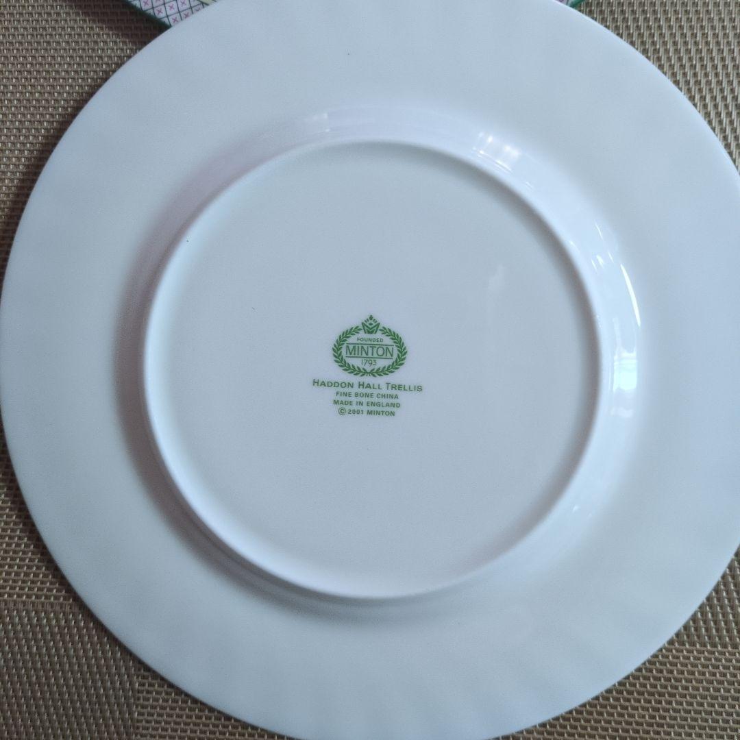 ミントン ハードンホール 花のバスケット 皿 6枚セット