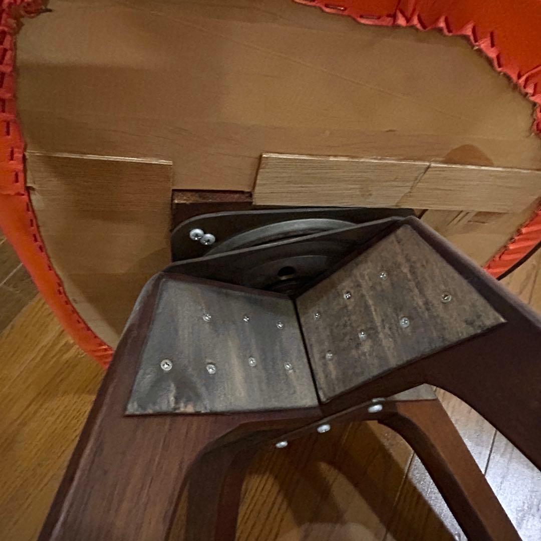 アメリカ　チェット・ビアズリー　ミッドセンチュリー 回転椅子　ヴィンテージ