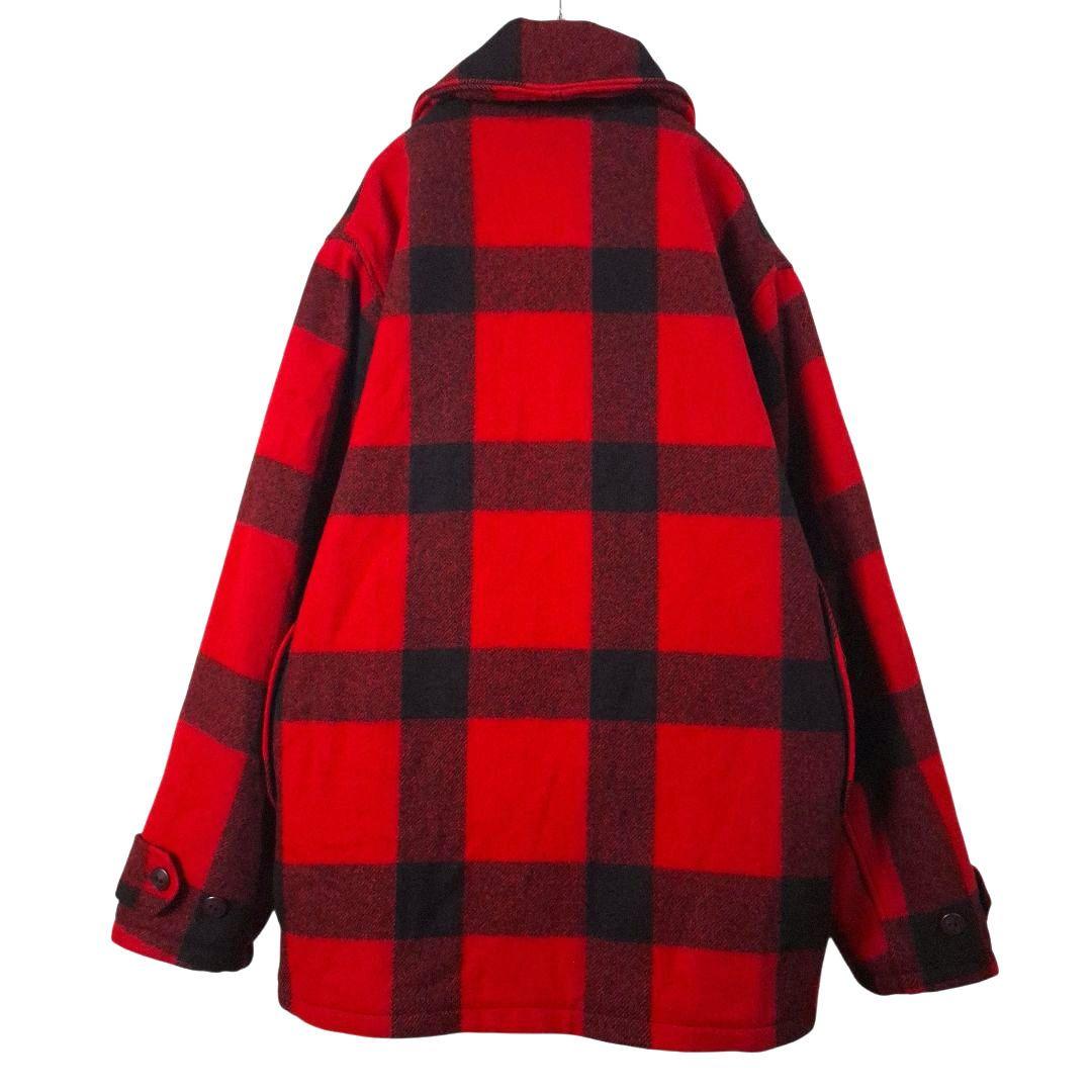 50s USA製 ウールリッチ バッファローチェック マッキーノジャケット