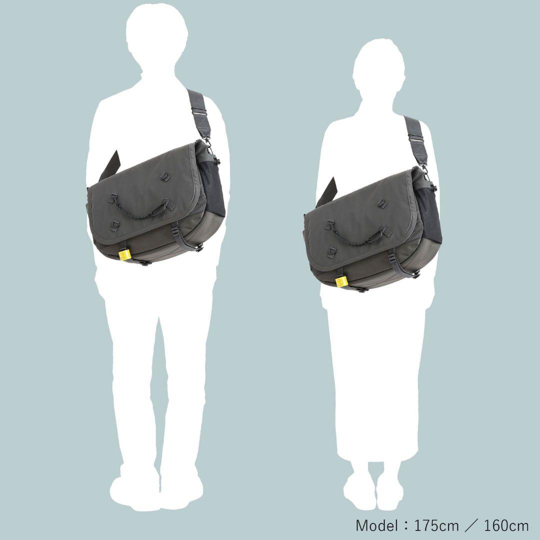 POTR ポーター RIDE MESSENGER BAG グラファイト