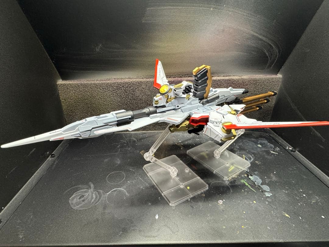 かわの　HGCE ディスティニーガンダム　ゼウスシルエット　塗装完成品