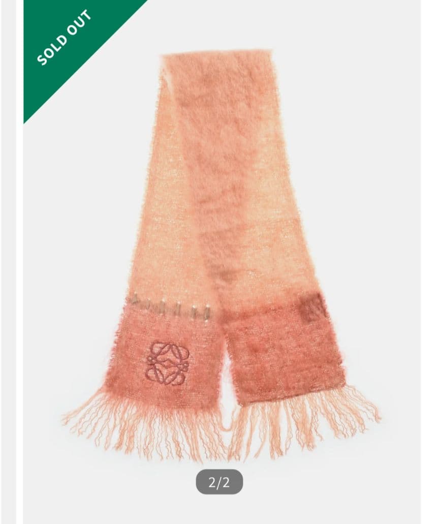 c*a様 LOEWE モヘア マフラー