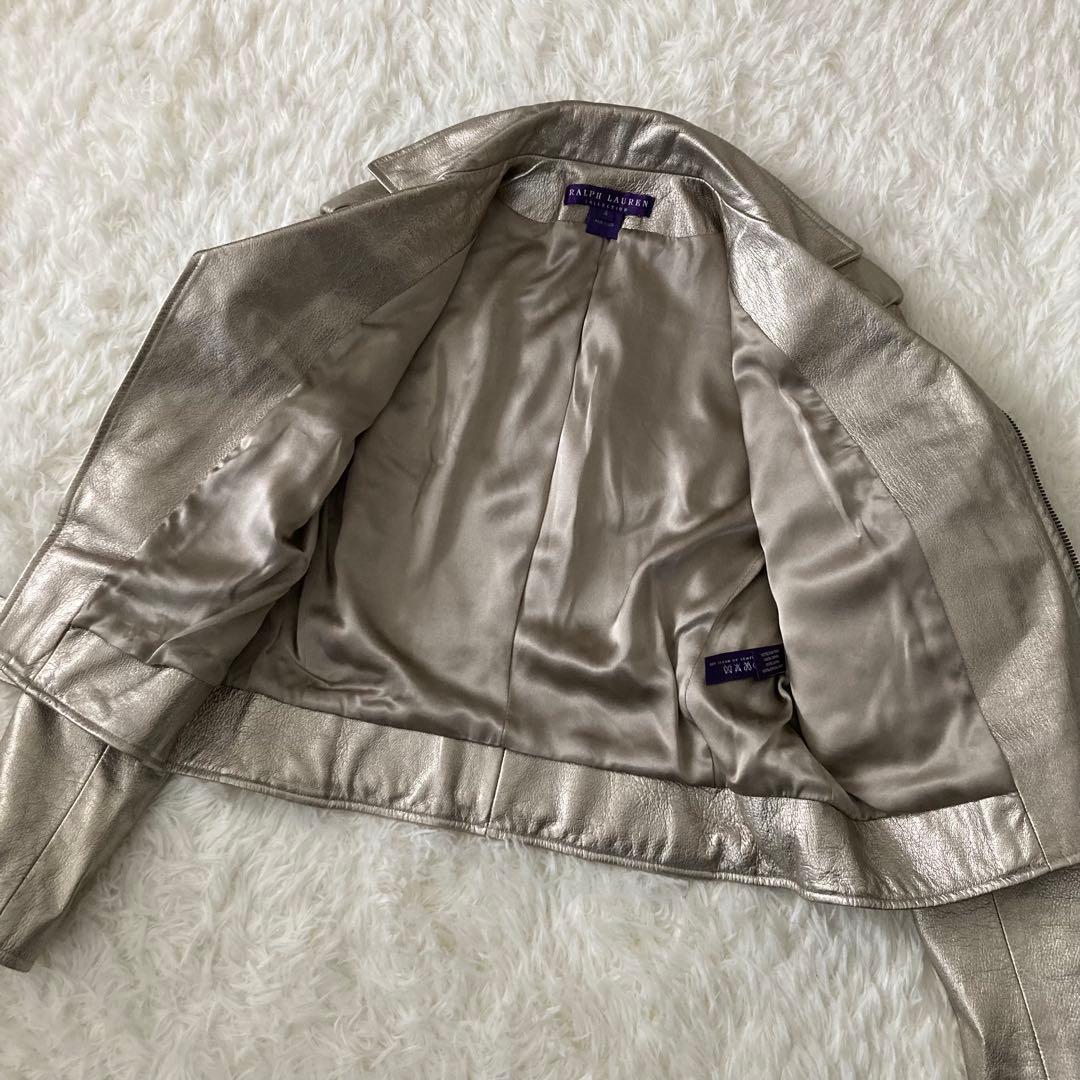 最高級ライン✨ラルフローレン パープルレーベル ゴートレザージャケット USA製