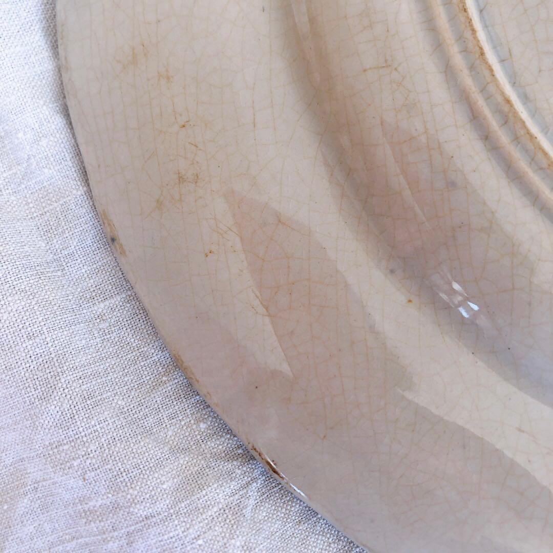 ヴィエイヤールボルドー　ルイ15 青　ディナープレート フランスアンティーク食器