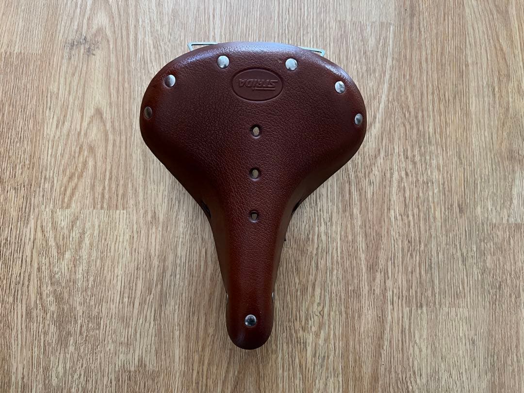 STRiDA レザーサドル　純正　ブラウン