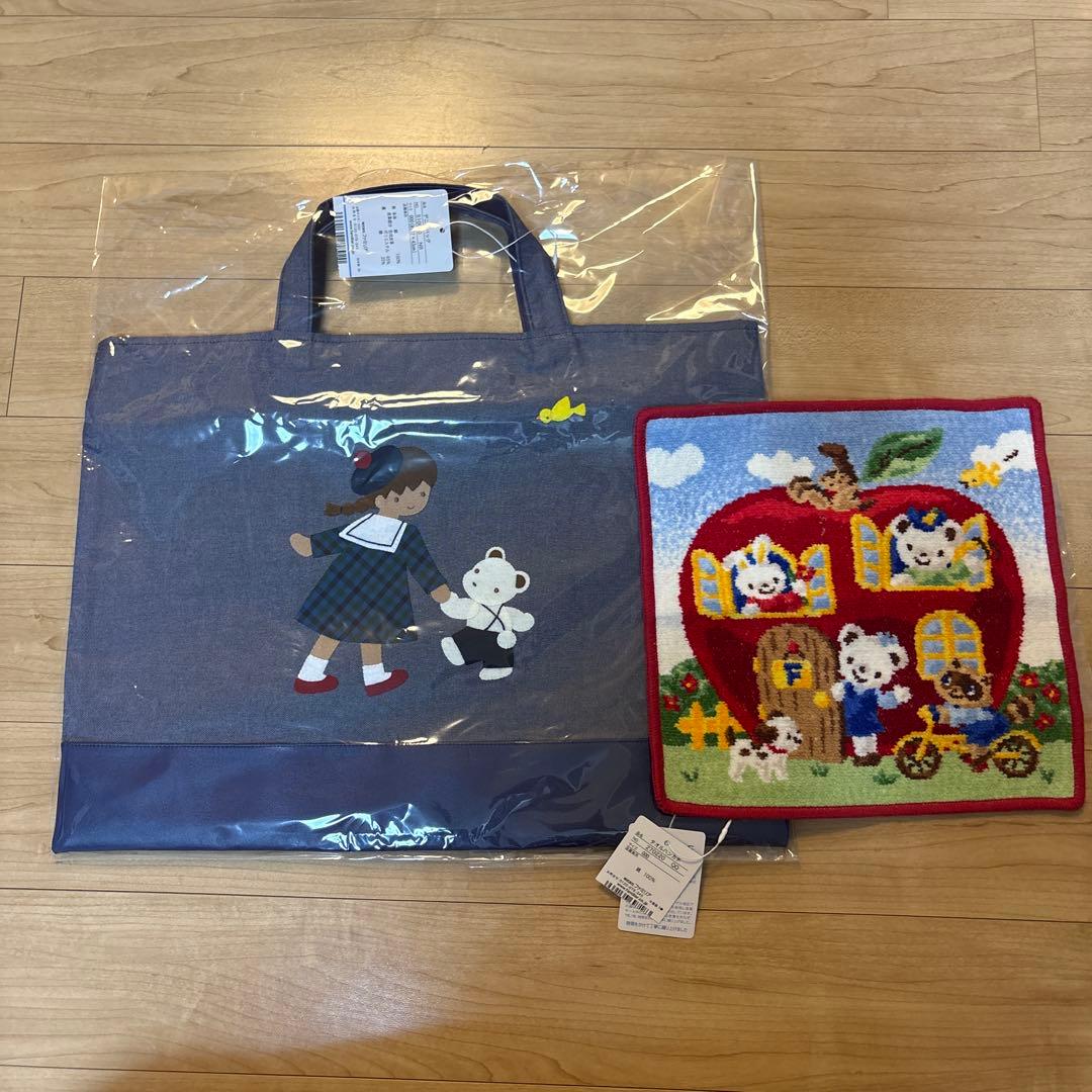 familiarファミリア デニムバッグ 新品未使用タグ付き おまけ付き