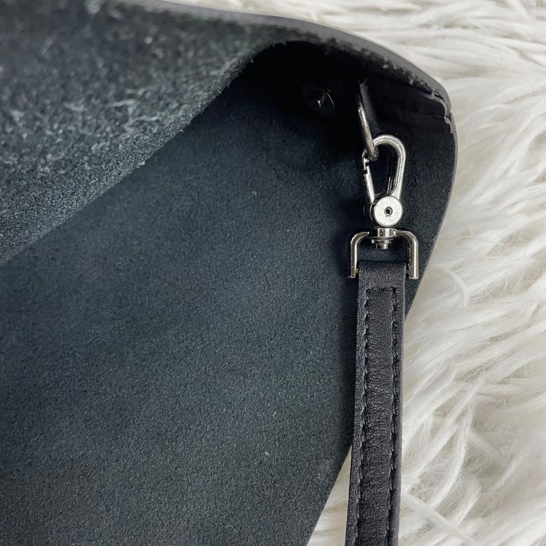 discord Yohji Yamamoto レザー　ハンドバッグ　サコッシュ