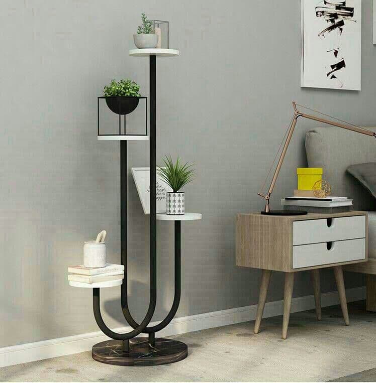 花棚複数階緑ロゴランド肉植木鉢棚壁置物棚室内着地植木鉢棚