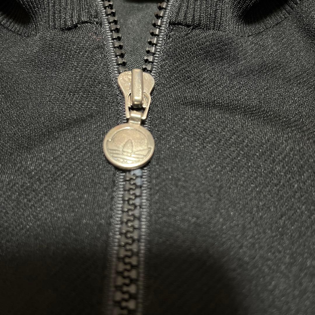 80s古着アディダス 西ドイツ デサント製トラックジャケット上下セット M