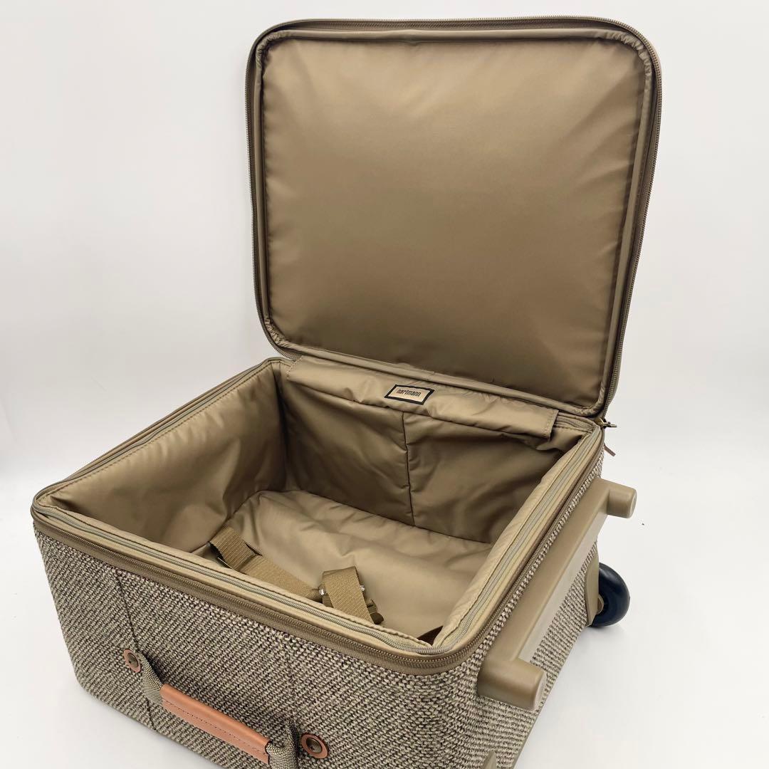 ハートマン hartmann 63 キャリーバッグ　機内持込◎ ツイード