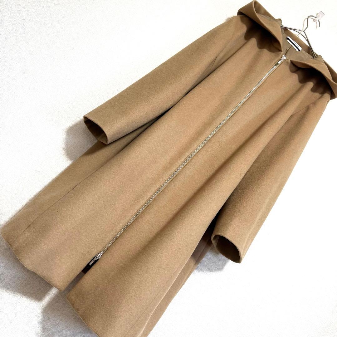 ★FOXEY★マリソル ブレンダさん着用★上質ウールゆったりコート★キャメル