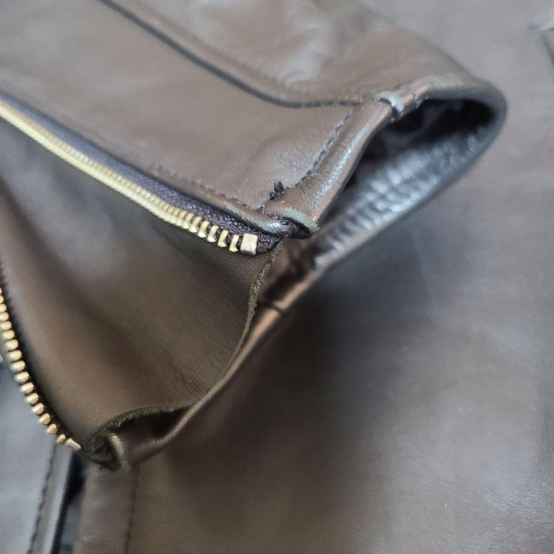 カドヤ　シングルライダースジャケット3L