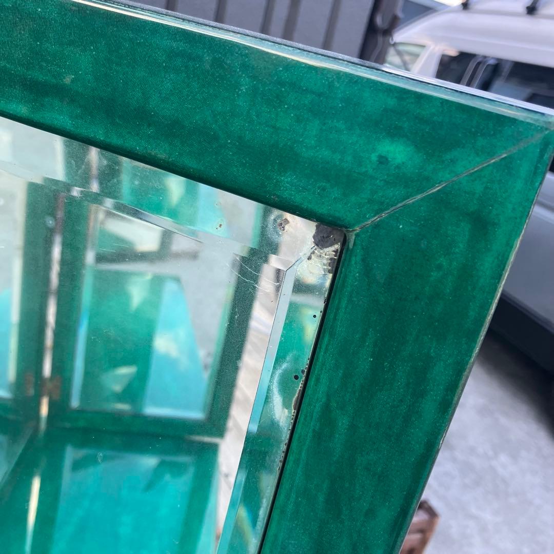 フランス家具 三面鏡 木製ドレッサー スツールセット 鏡台 引き出し収納 古家具